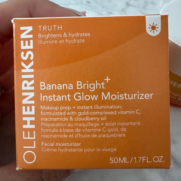 NWT | Ole Henricksen BANANA BRIGHT+ INSTANT GLOW MOISTURIZER - Picture 3 of 7